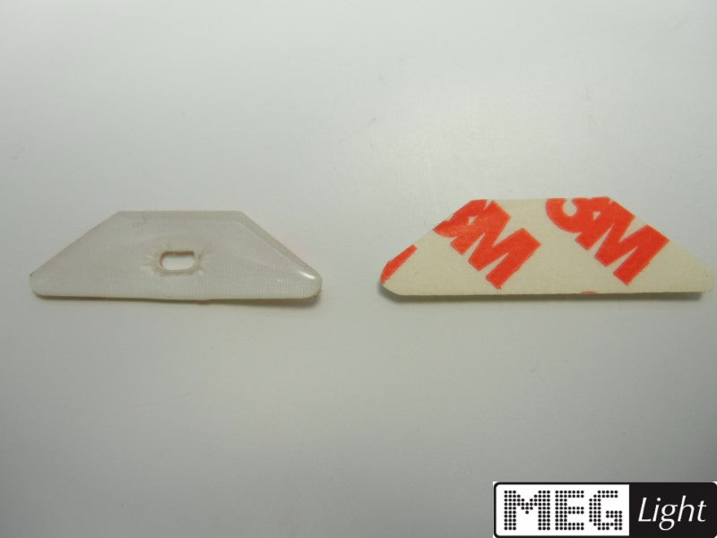 2x Endkappe/Leistenabschluss für MDF Leisten (2 Stück)