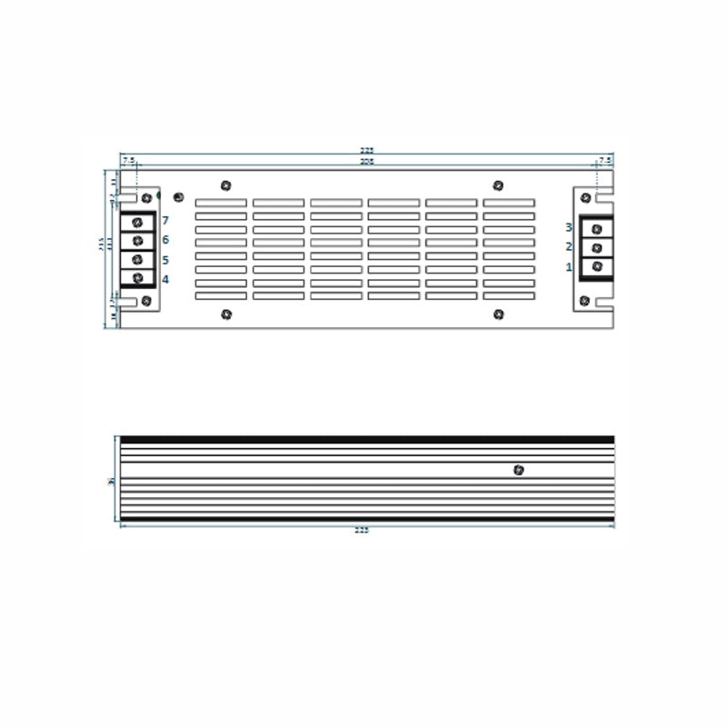 Slim LED Trafo 12V/DC 240W 20A für Led Leuchten Montage Netzteil (ADLS-240-12)