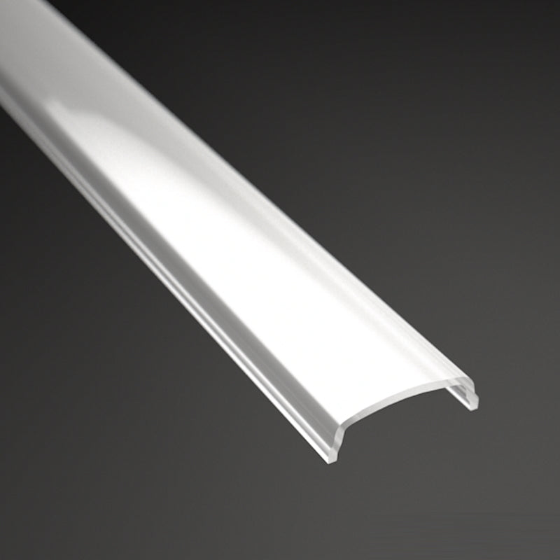 2m Klick Abdeckung für "AUFBAU-FLEX" in opal / milchig