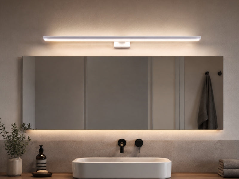 LED Spiegelleuchte | Möbelleuchte | Wandleuchte ASTEN Neutralweiß 4000K Weiss