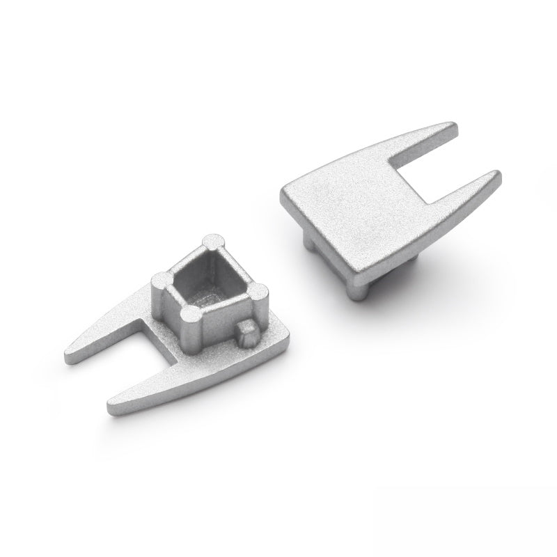 Glaskanten-Profil | Leiste Schiene MIKRO für Led Streifen in silber Aluminium