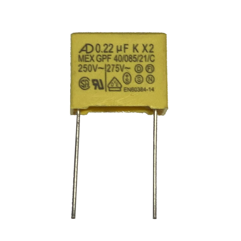 Entstörkondensator 0,22µF 275V/AC X2 gegen blinkende / nicht ausgehende LEDs