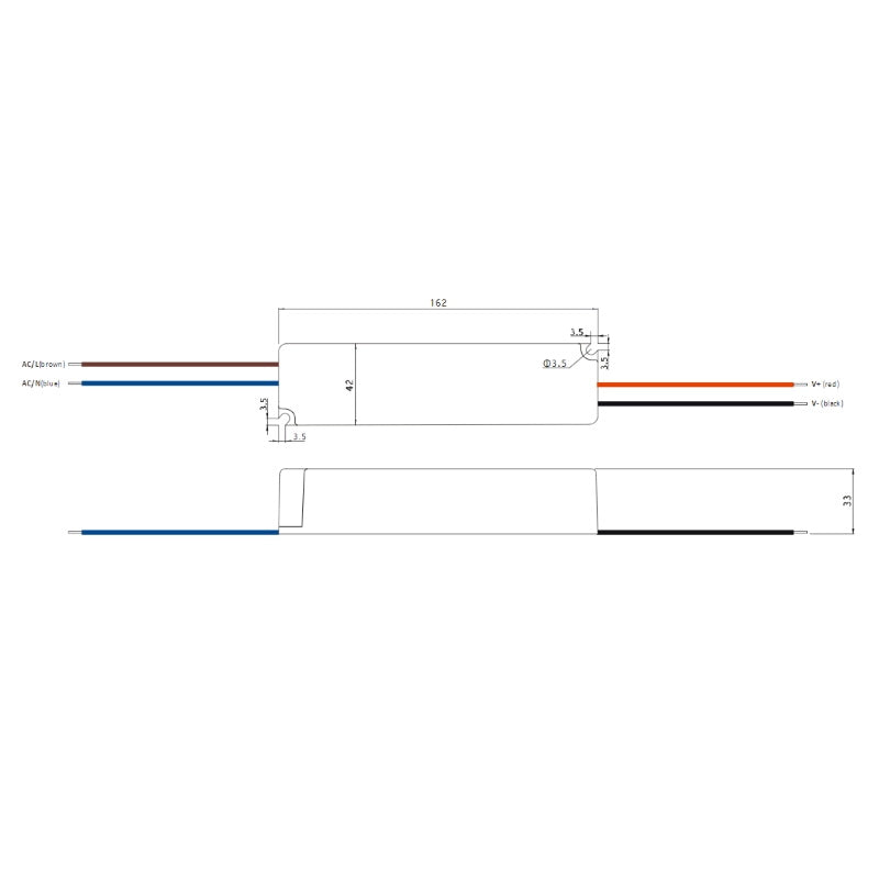 LED Netzteil/Trafo 1050mA Konstantstrom 12-60V DC 63W (GPC-60-1050) IP67