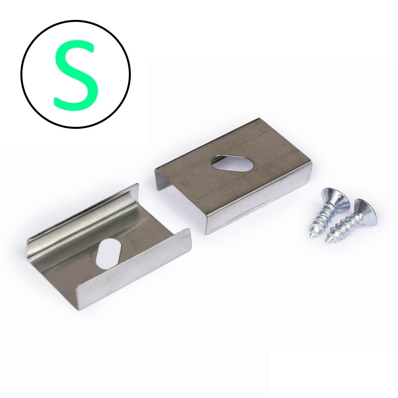 ALU Profil Aufbau Leiste Schiene BEGTON-12 silber eloxiert Led Streifen 1m | 2m