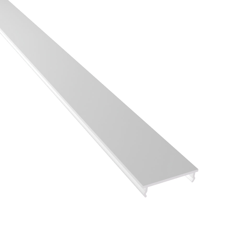 2m Klick Abdeckung Typ B für EINPUTZ-WALL / WALLE-15 in opal / milchig