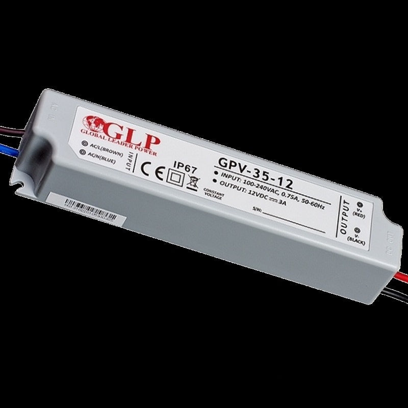 LED Trafo SMD Netzteil 36W 2,4A 15V wasserfest GLP (GPV-35-15) IP67