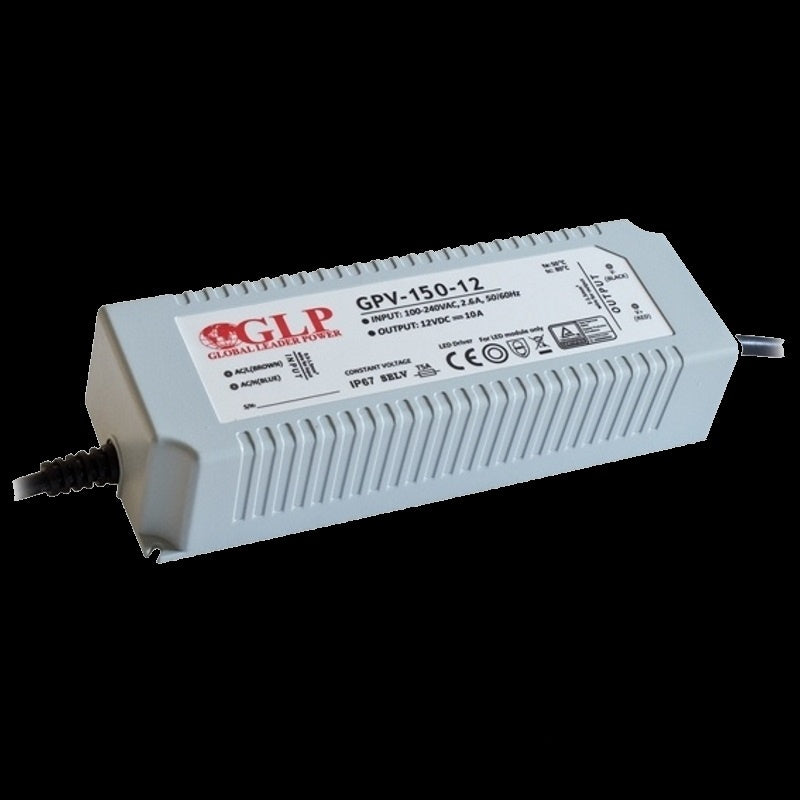 LED Trafo 192W 16A 12V wasserfest Netzteil (GPV-200-12) konstant Spannung IP67