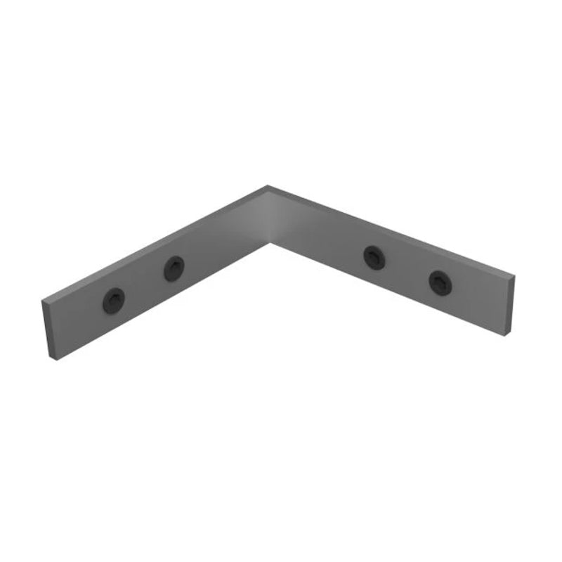 ALU Profil Wand Leiste WALL-LINE Schiene in schwarz für Led Streifen 1m | 2m