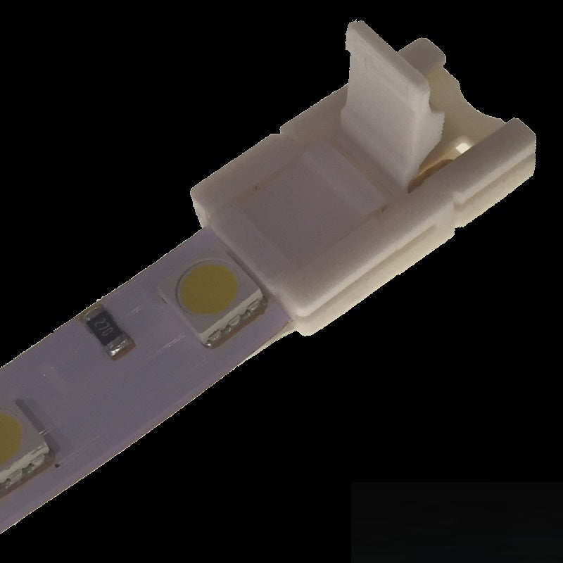 10mm Verbinder für 2 Pin LED Streifen verbinden ohne löten P&P