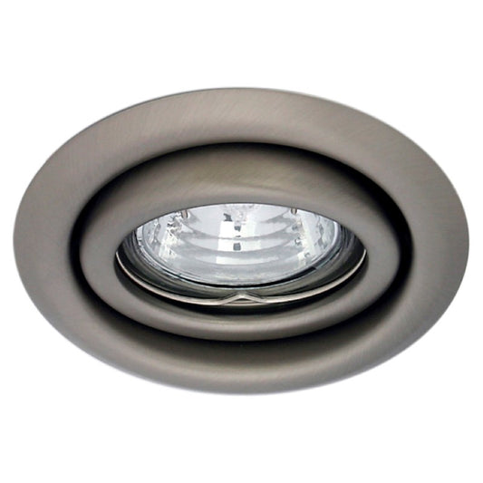 Einbaurahmen MR16/GU10 rund / schwenkbar "ARGUS" CT 2115 80-90mm DA chrom matt