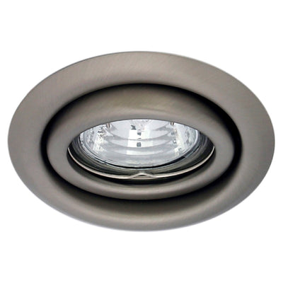 Einbaurahmen MR16/GU10 rund / schwenkbar "ARGUS" CT 2115 80-90mm DA chrom matt