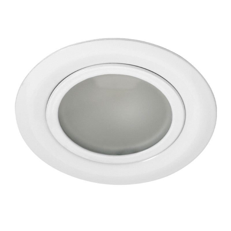 Einbaurahmen G4/GY6,35 rund Kanlux "GAVI" 50mm DA, 21mm ET weiß