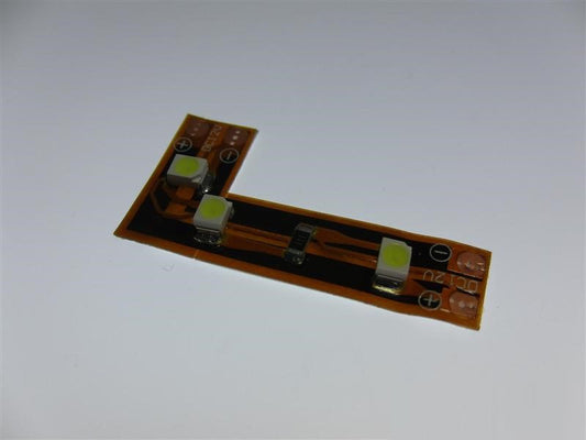 LED SMD Streifen Strip Eckstück 3 LEDs kalt weiß 90 grad