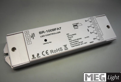 4 Kanal RGB(W) LED Empfänger (SR-1009FA7) für Funk Sender Konstantstrom 4x 700mA