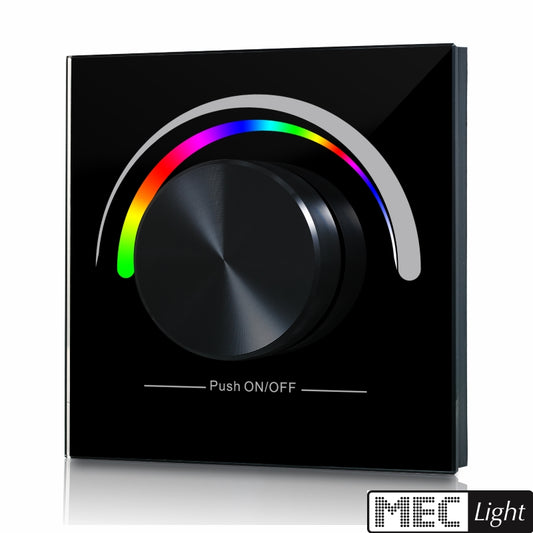 RF RGB LED Controller / Funk Sender Wandcontroller (SR-2836N-RGB) AC schwarz