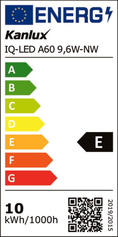E27 LED Birne 9,6W 1060Lm 230V Leuchtmittel A60 neutral weiß (4000K)