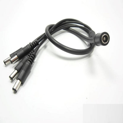 4Y Oktopus Verteiler 4x männl. auf 1x weibl. 2,1mm Stecker/Buchse