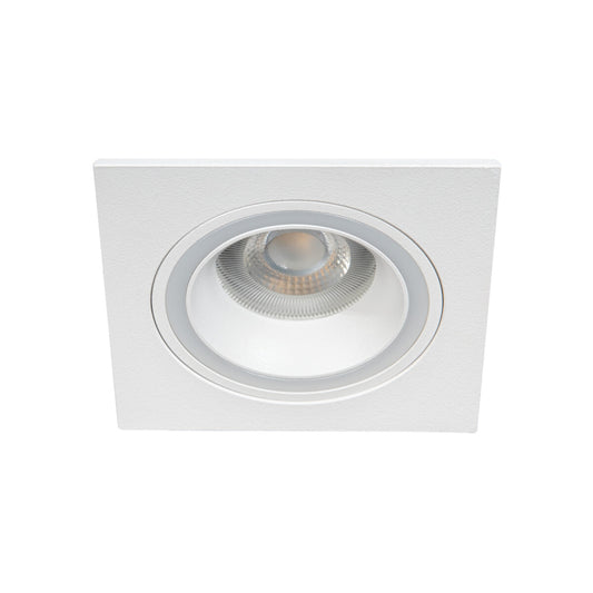 Einbaurahmen MR16 | GU10 eckig 77mm DA Kanlux "FELINE DSL W/W" in weiss