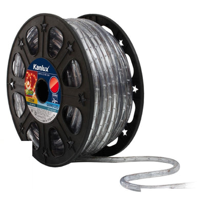 50m roter LED Lichtschlauch LED Kette alle 1m trennbar, + Anschlußset