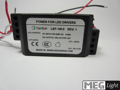 9W LED Netzteil LED Trafo 700mA Konstantstrom für 3W LEDs