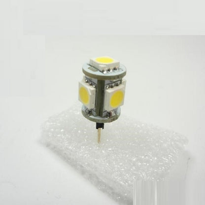 G4 LED Stiftsockel Zylinder 5x3Chip SMDs 10-15V 75Lm warm weiß