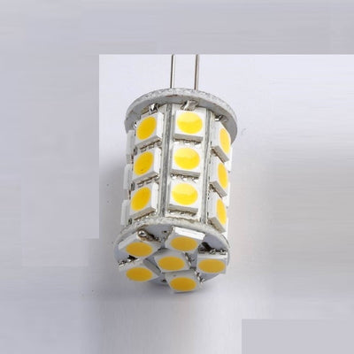 G6,35/GY6,35 LED Stiftsockel Zylinder 27x3ChipSMDs 10-15V 328Lm 3,2W neutralweiß
