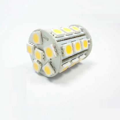 G4 LED Stiftsockel Zylinder 27x 3 Chip SMDs 432Lm 3,5W 12V/DC warm weiß