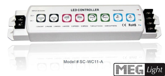 Funk RGB Empfänger (SC-WC11A) Touch Panel Controller für Multikanal RF Sender FB