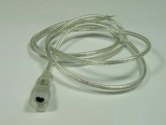 1m Anschlußkabel + weibl. 2,1mm Buchse für Superflux LED Leisten starr 1 Meter