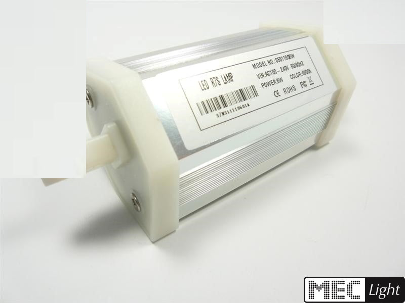 R7s LED Stab Leuchte 42x 3 Chip SMDs 118mm 10W 800Lm warm weiß