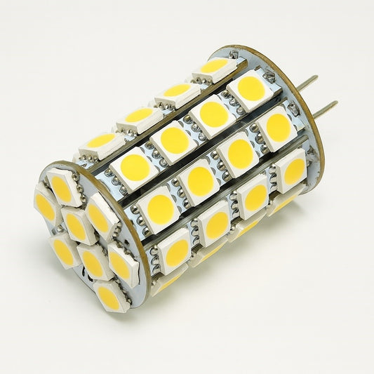 G6,35/GY6,35 LED Stiftsockel Zylinder 49xSMDs 533Lm 12V neutral weiß 4500K