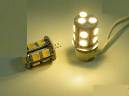 G6,35/GY6,35 LED Stiftsockel Zylinder 13x SMDs 10-15V 180Lm warm weiß 2900K
