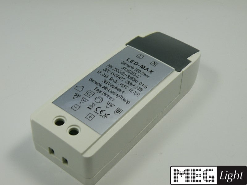 DIMMBAR LED Netzteil / Trafo 700mA Konstantstrom 13-25V DC (5-7) 3W
