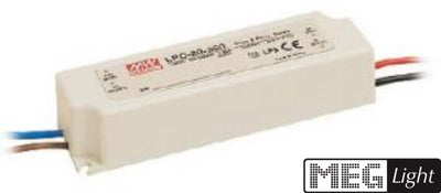 LED Netzteil LED Trafo 350mA Konstantstrom MEAN WELL (LPC-20-350) IP67 Meanwell