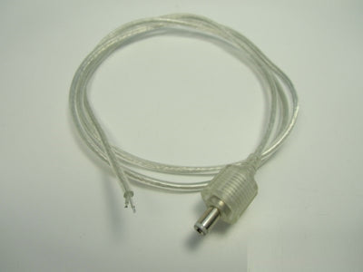 1m Anschlußkabel + männl. 2,1mm Stecker für Superflux LED Leisten starr 1 Meter
