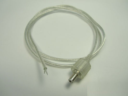 1m Anschlußkabel + männl. 2,1mm Stecker für Superflux LED Leisten starr 1 Meter