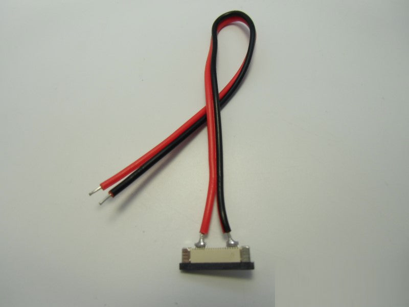 2 Pin/10mm Anschluss Stecksystem / Klicksystem 12cm Zuleitung LED Streifen