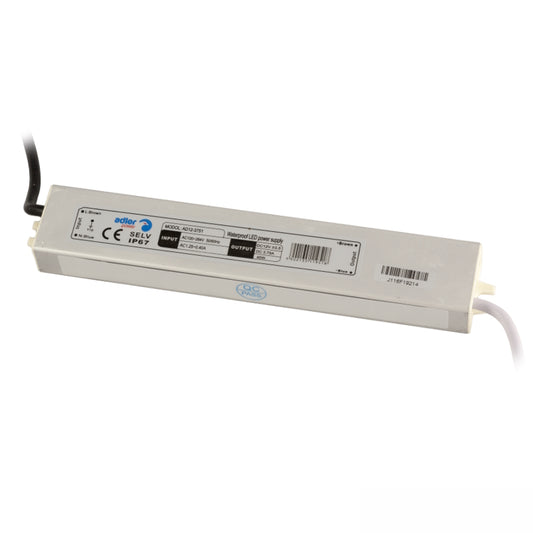 LED Trafo | Netzteil 12V/DC 45W 3,75A wasserfest slim outdoor (AF12-3751) IP67