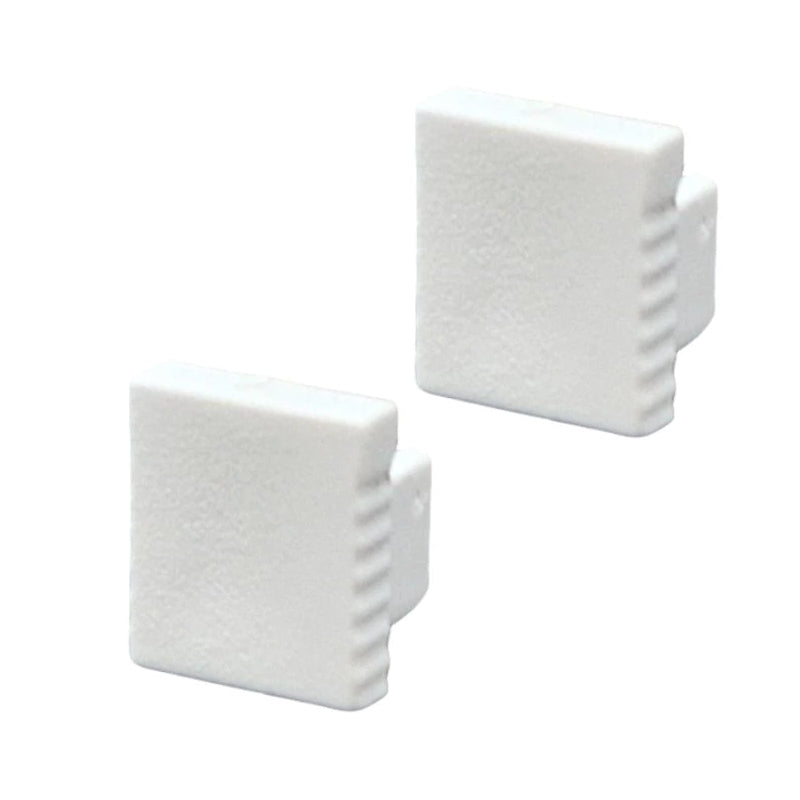 ALU Profil Schiene Leiste AUFBAU-MINI (9x7,8mm) in weiß für LED Streifen 1m/2m
