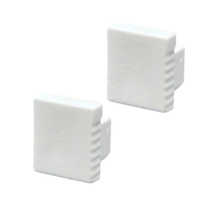ALU Profil Schiene Leiste AUFBAU-MINI (9x7,8mm) in weiß für LED Streifen 1m/2m