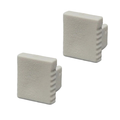 ALU Profil Schiene Leiste AUFBAU-MINI (9x7,8mm) in silber für LED Streifen 1m/2m