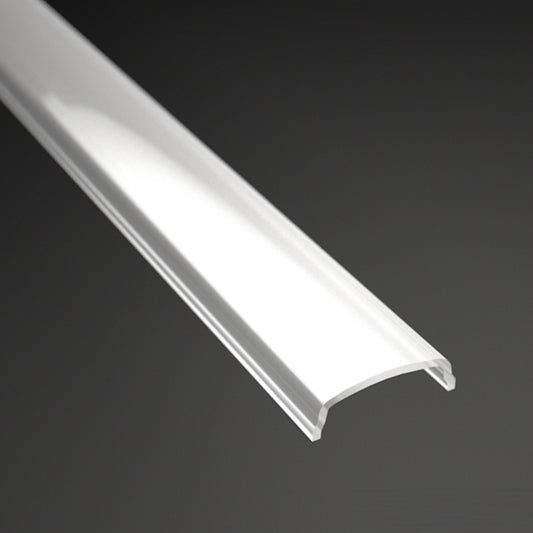 2m Klick Abdeckung für "AUFBAU-FLEX" in opal / milchig
