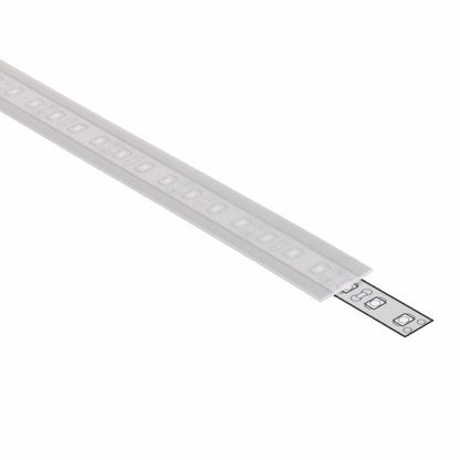 ALU Profil | Leiste | Schiene SMART-IN-16 für Led Streifen + Abdeckung Einbau