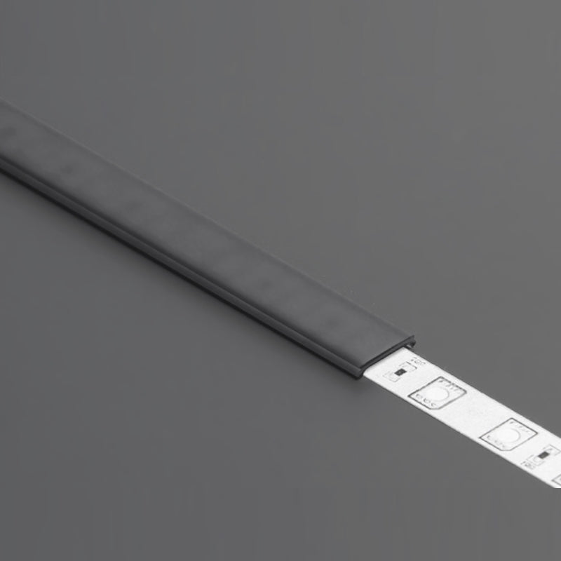ALU Profil | Leiste | Schiene SMART-10 in weiß für Led Streifen + Abdeckung