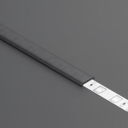 ALU Profil | Leiste | Schiene SMART-10 in weiß für Led Streifen + Abdeckung