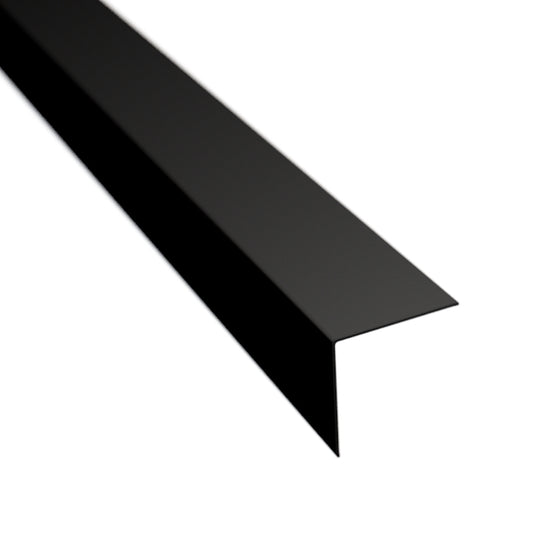 1m Klick Abdeckung für "ECKIG-16" in dunkel black / schwarz