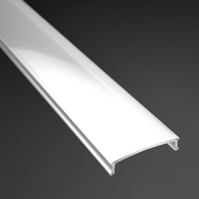 1m Klick Abdeckung WIDE-20 / WIDE-IN-20 in opal / milchig