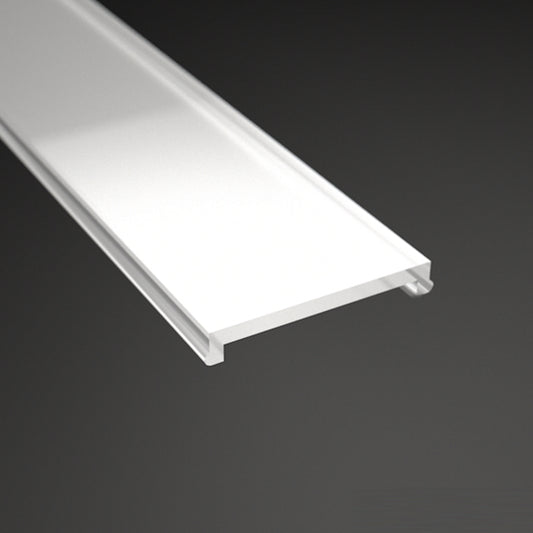2m Klick Abdeckung für "TROCKENBAU-27" in opal / milchig