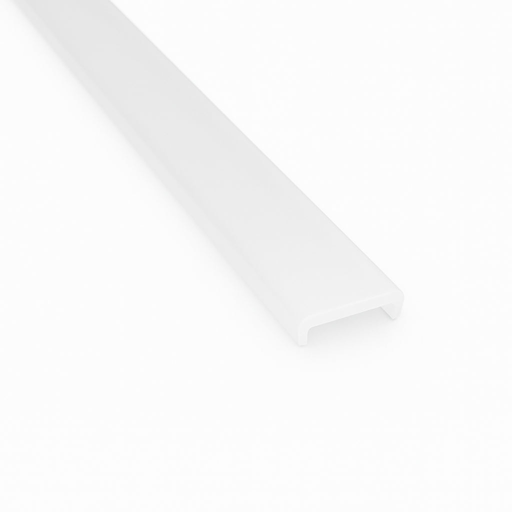 1m Klick-Abdeckung UNI für ausgewählte Profile Opal / Milchig