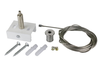 ML 230V Schienensystem Abhängeset 3m, weiß